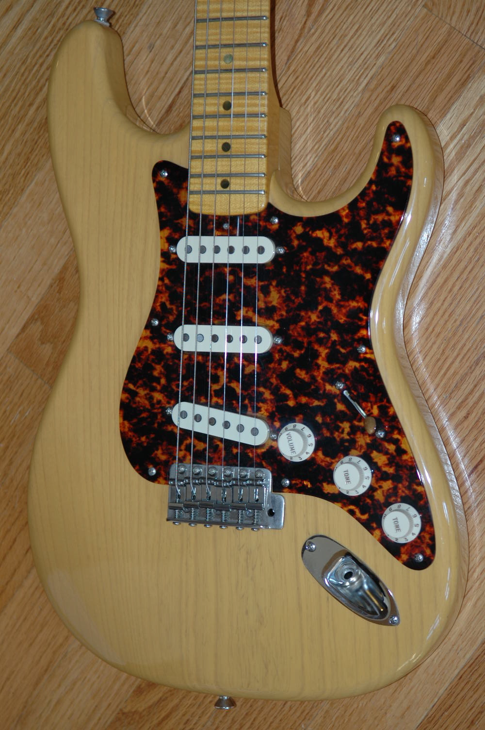 DeTemple ’56 Strat   2005 Trans-Butterscotch