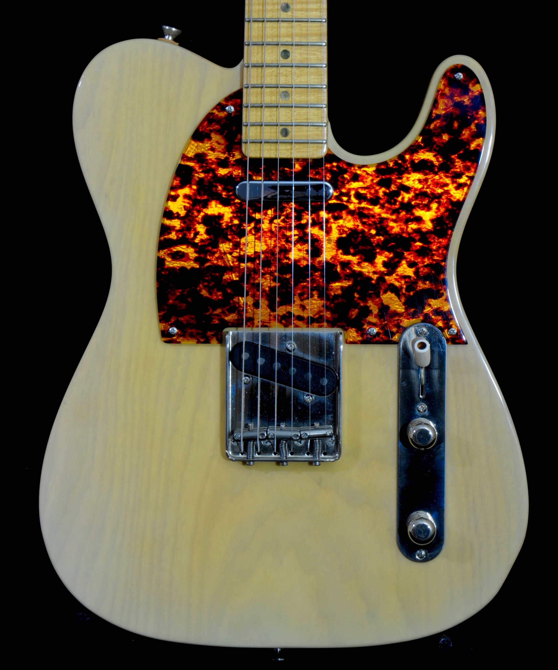 DeTemple ’52 Tele  – Rare White-Burst