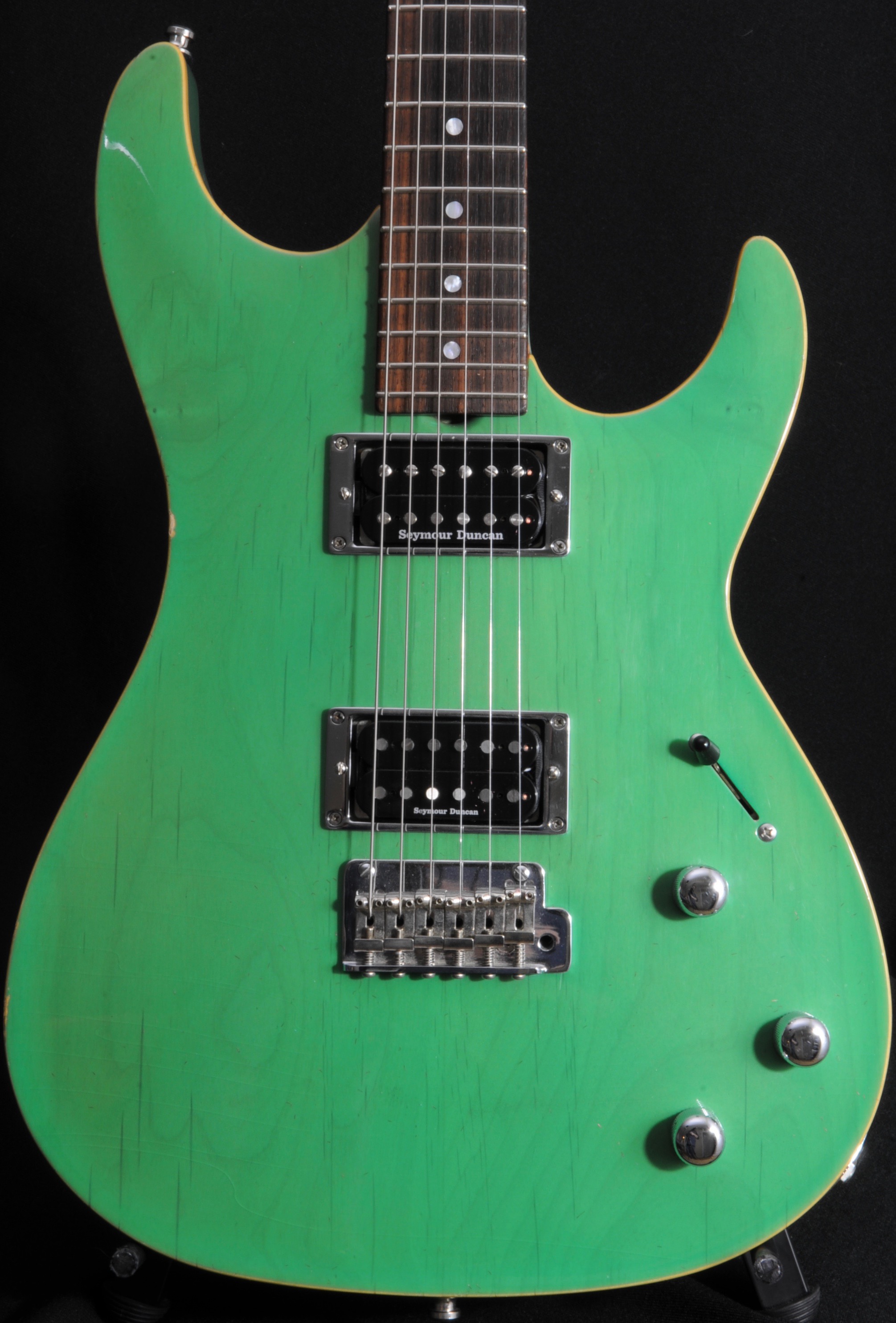 Don Grosh – Custom Carve Top “Garden Tool Green”