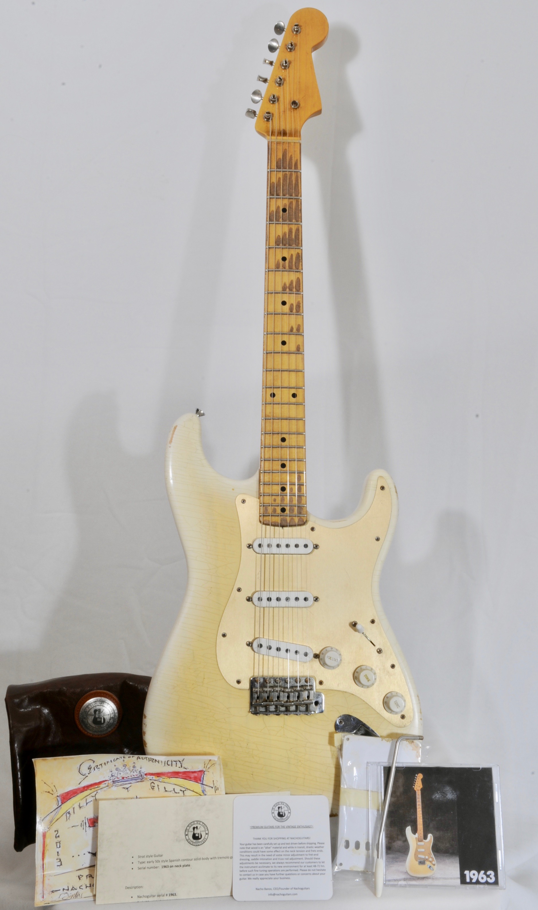 2017 Nacho Banos STRATOCASTER