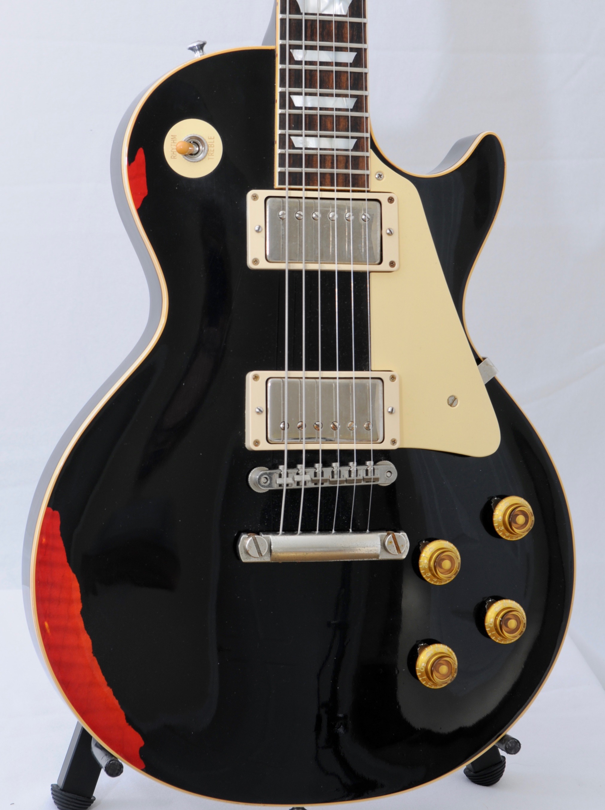 2017 Gibson Custom Shop LES PAUL Painted Over Ltd Edition:  7lb-14oz