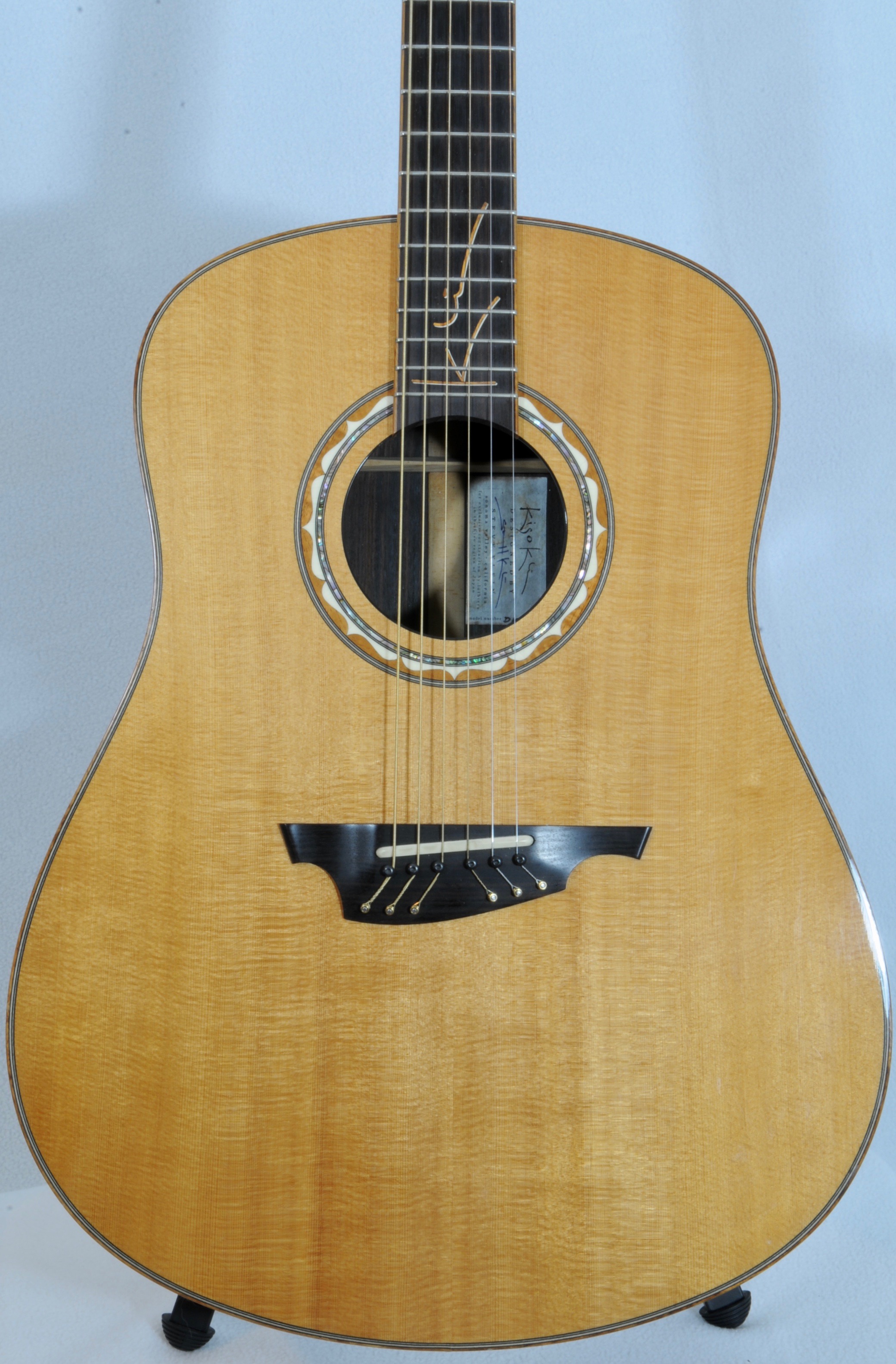 1996 Kiso-Klein DK-1 Acoustic     Indian RW & Sitka Spruce