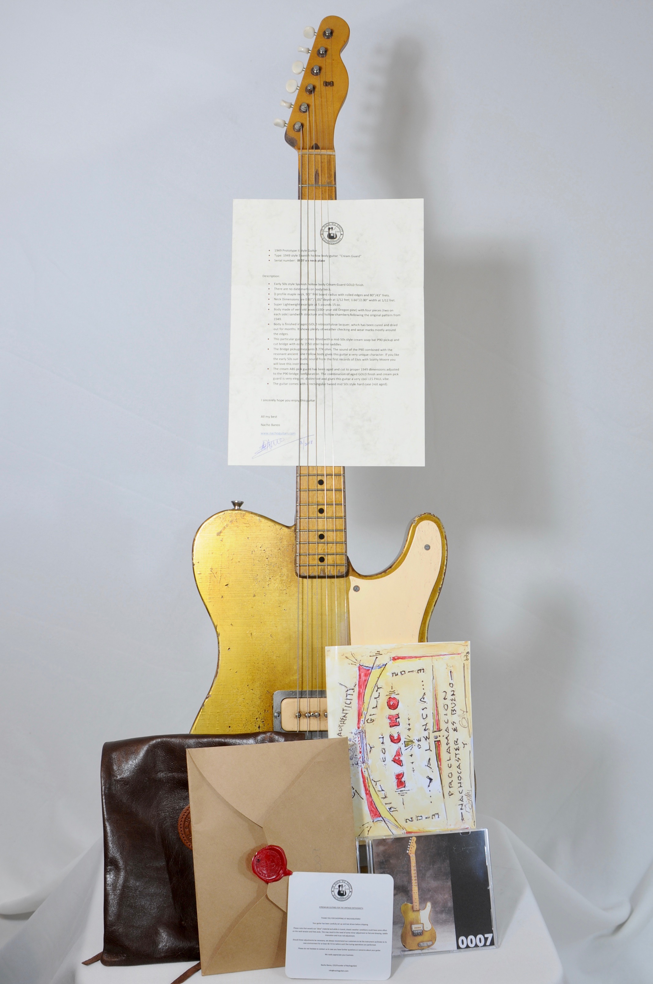 2018 Nacho Banos – 1949 Prototype II Style Tele